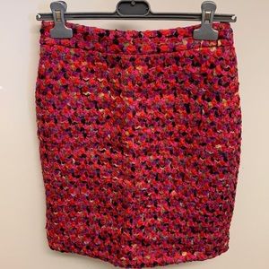 Kate spade pink tweed skirt